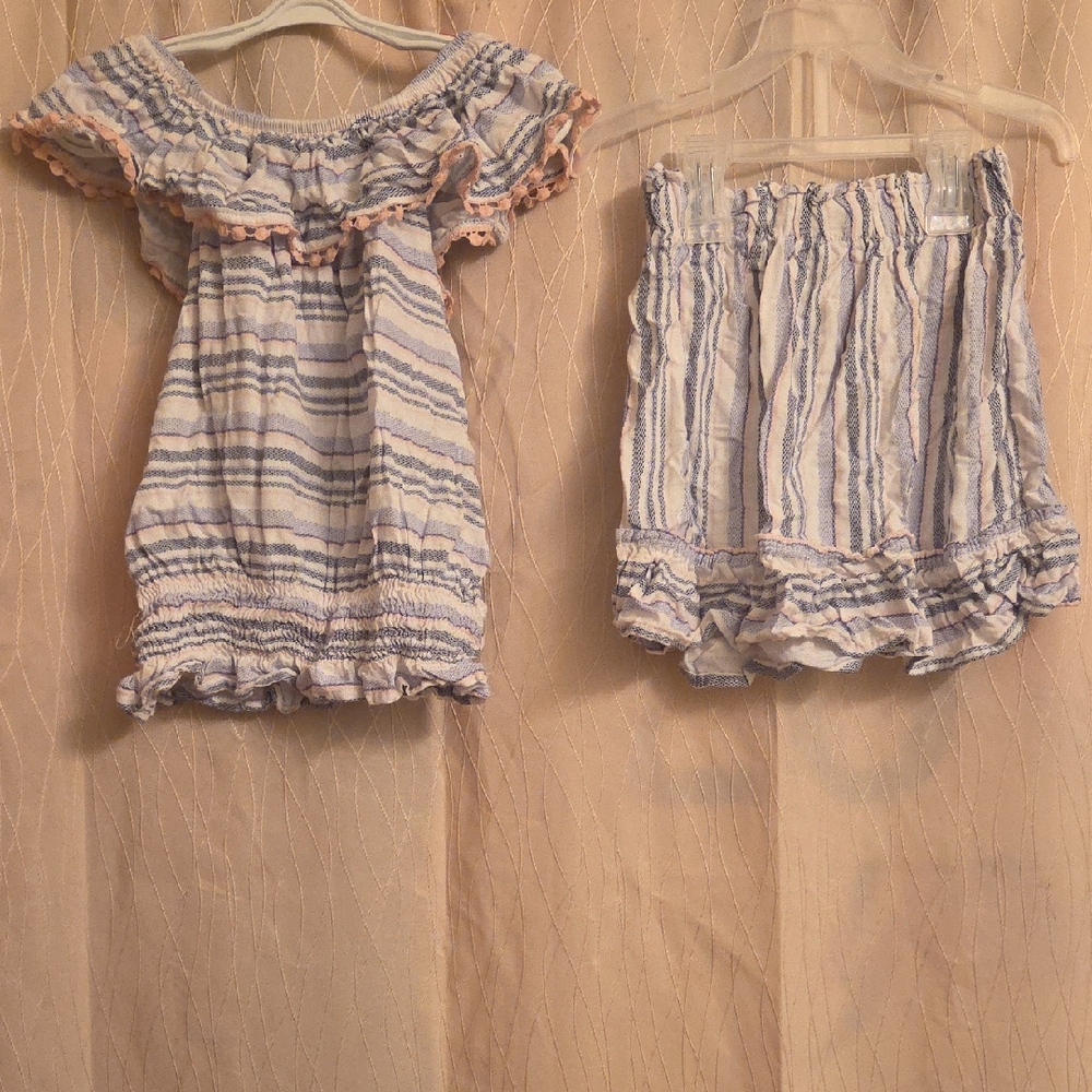 One‎ Step Up Blue and White Apparel
